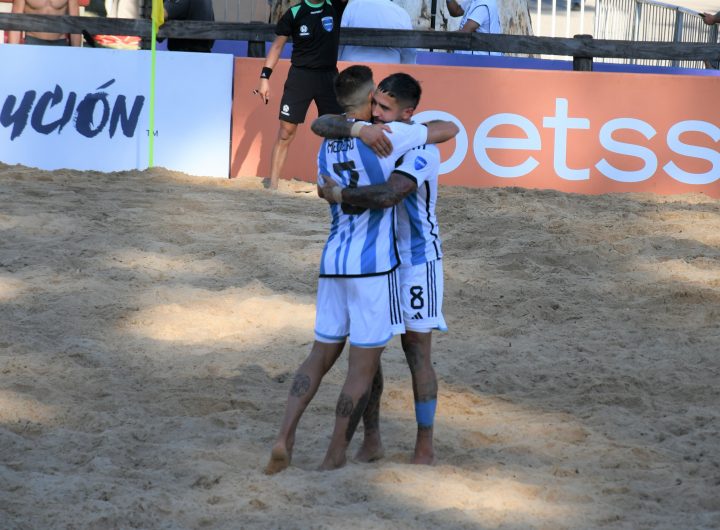 Argentina volvió a ganar en la Copa América de Fútbol Playa y liderá el Grupo A.