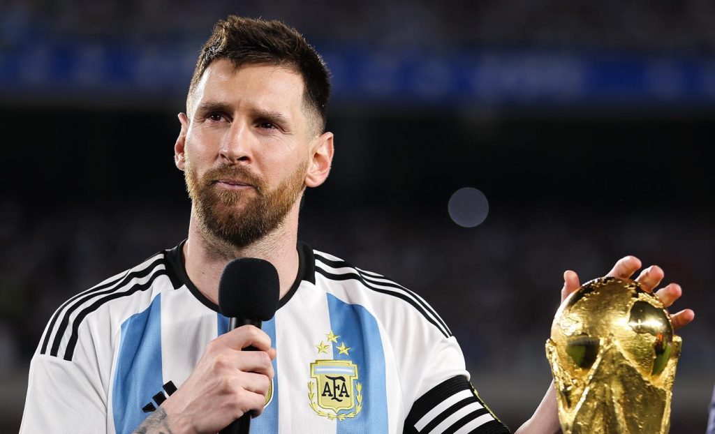 Lionel Messi, al otro día de los festejos en el Estadio Monumental, sorprendió con una publicación en su cuenta de Instagram