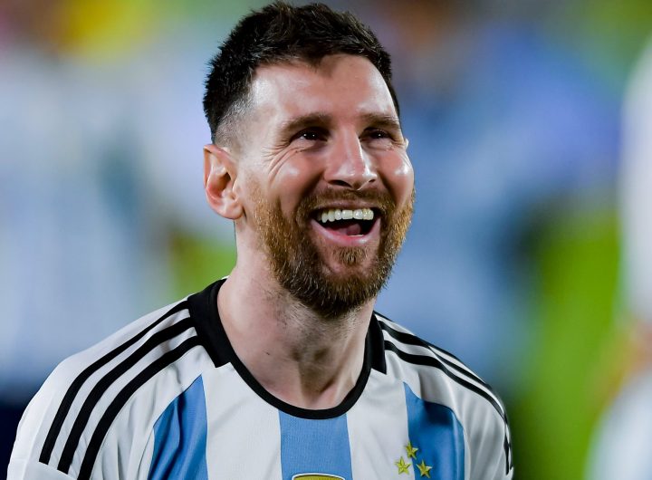 Lionel Messi marcó su gol número 100 en la Selección Argentina.