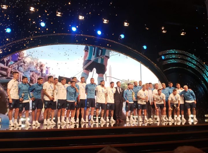Conmebol homenajeó a la Selección Argentina