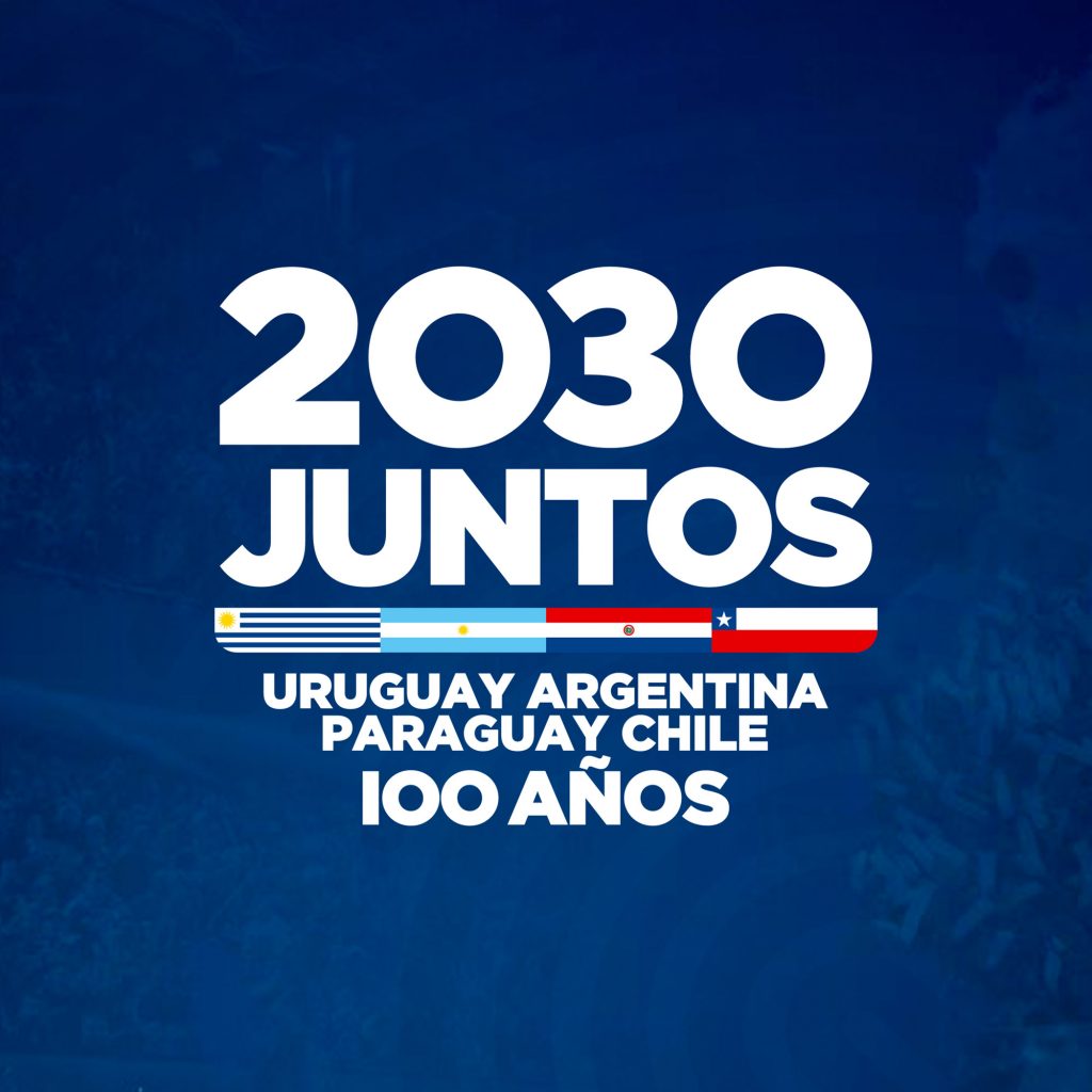 Conmebol oficializó la candidatura para la Copa del Mundo 2030.
