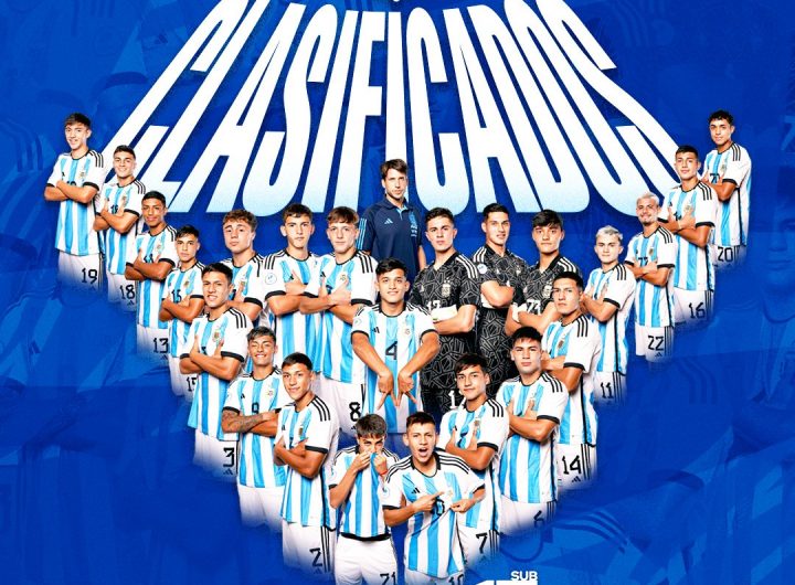 La Selección Argentina Sub 17 se clasificó a la Copa Mundial de la FIFA de la categoría.