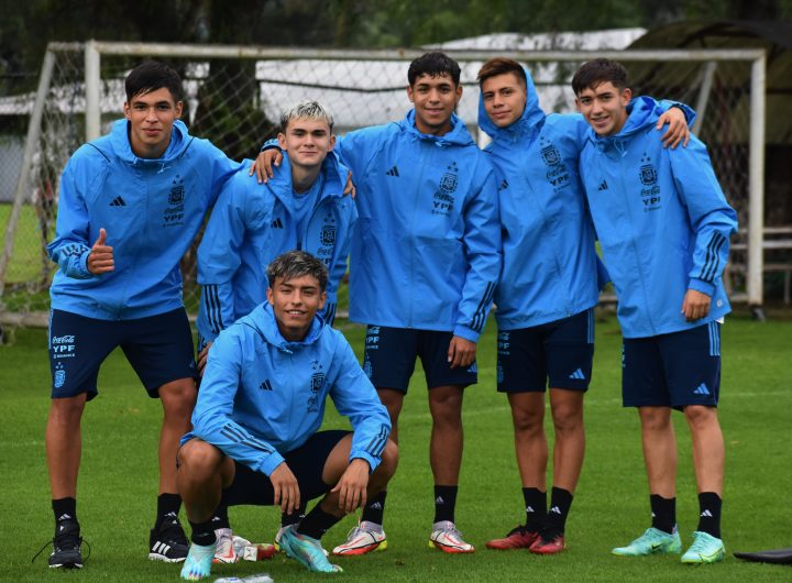 La Selección Argentina ensaya pensando en la clasificación a la Copa Mundial Sub 17.