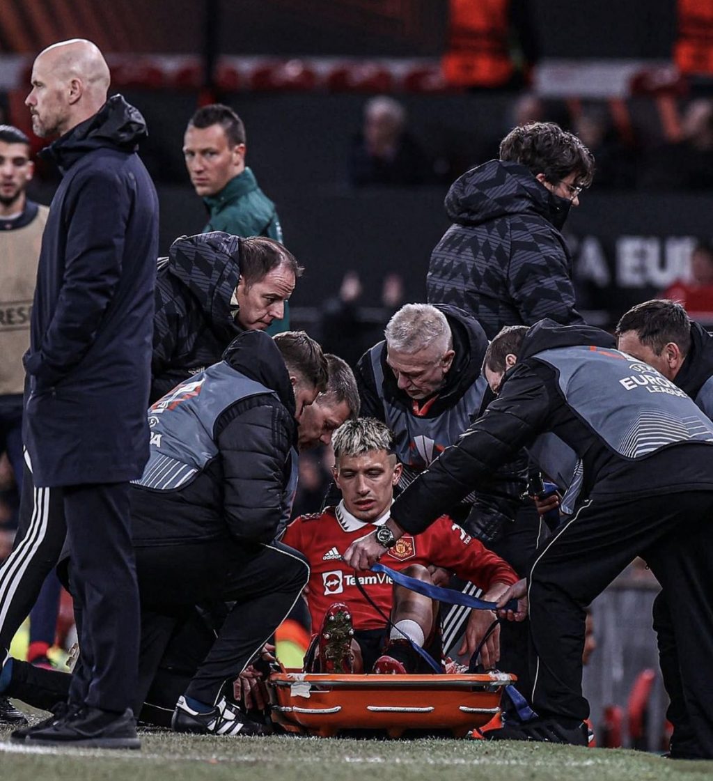 El defensor del Manchester United y de la Selección Argentina ya sabe cuál es la gravedad de la lesión que sufrió ante Sevilla por Europa League.