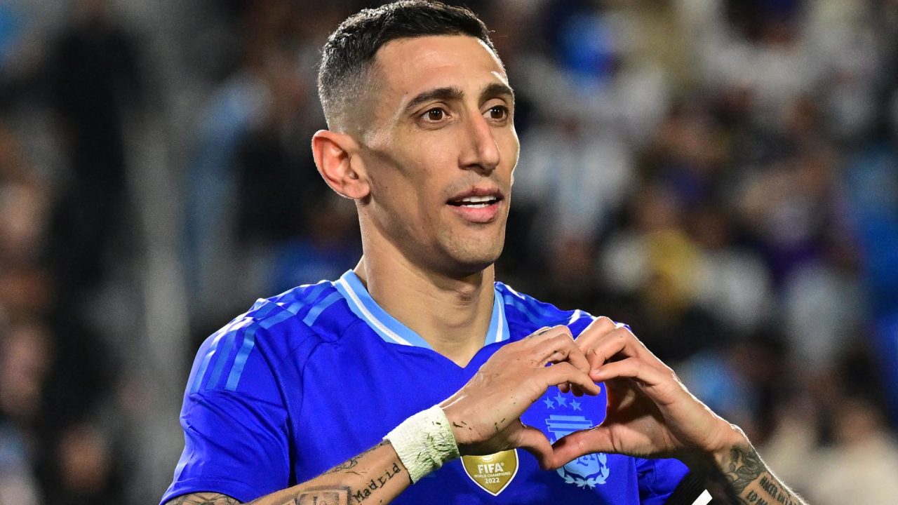 Di Mariaa Ángel Di María llegó a los 30 goles en la Selección Argentina: así está ...